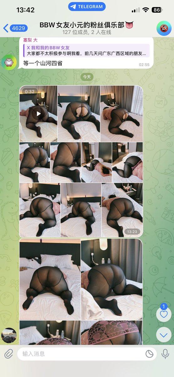我和我的BBW女友（进群直接口令红包私信小号） tweet media
