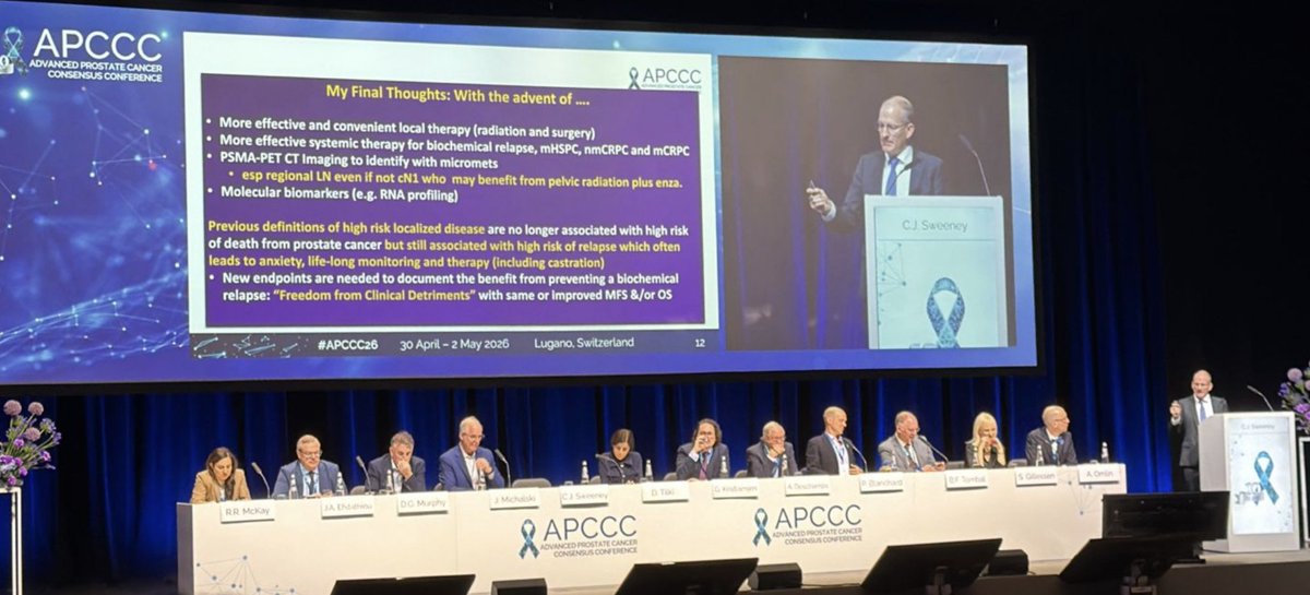 RodRogSan's tweet photo. 🎯Para la adición de un ARPI a la radioterapia (RT) más terapia de deprivación androgénica (ADT) Si/No voy por el si...😄
@APCCC_Lugano #IPCS26 #APCCC26 @urotoday @aaoncoclinica @UroTarget @OncoAlert @GrupoGuiaArg @oncourologiaarg https://t.co/dHAmTPx8Wq