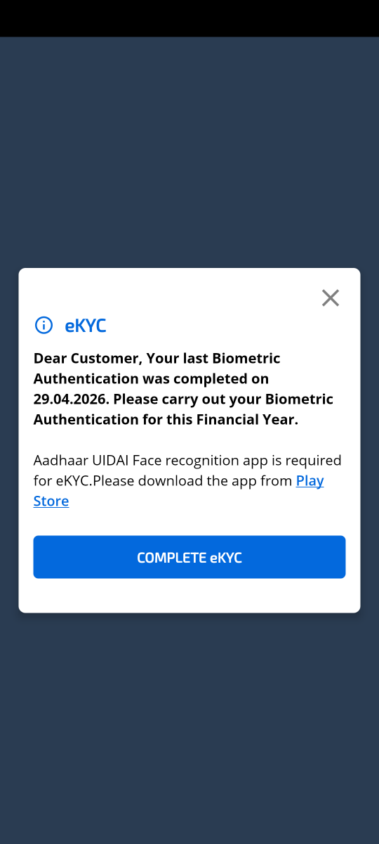Ugesh108's tweet photo. Completed eKYC via HelloBPCL app on 14march.
Again it asked to complete eKYC for this financial year, did it again on 29April.
But it again asks to complete eKYc for this financial year when its  already done.
I hope supply won't b affected.
@BPCLLPG
@PetroleumMin
@HardeepSPuri https://t.co/CuqLzuDA2c