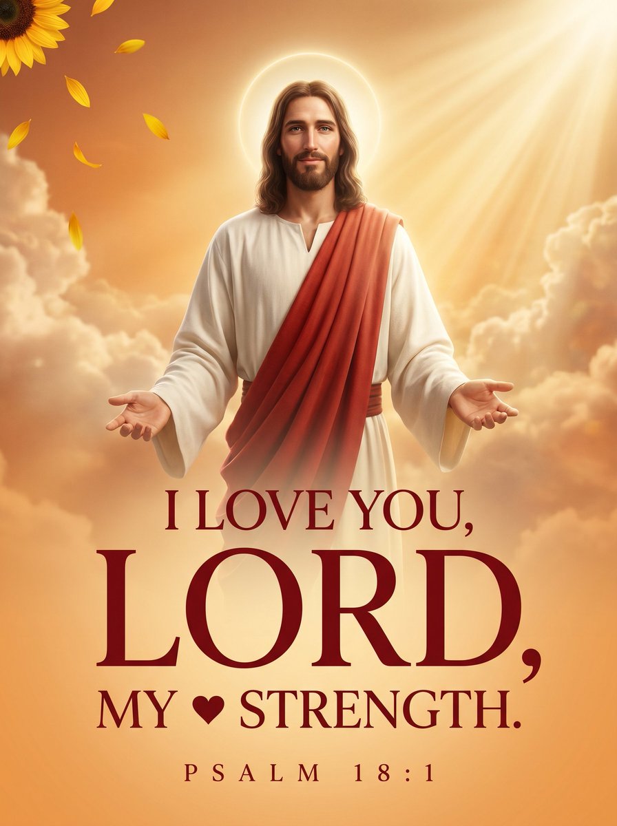 lightofchristai's tweet photo. “In His light, I find peace. In His love, I find strength. ❤️🙏” https://t.co/E7jKJ3iWVu
