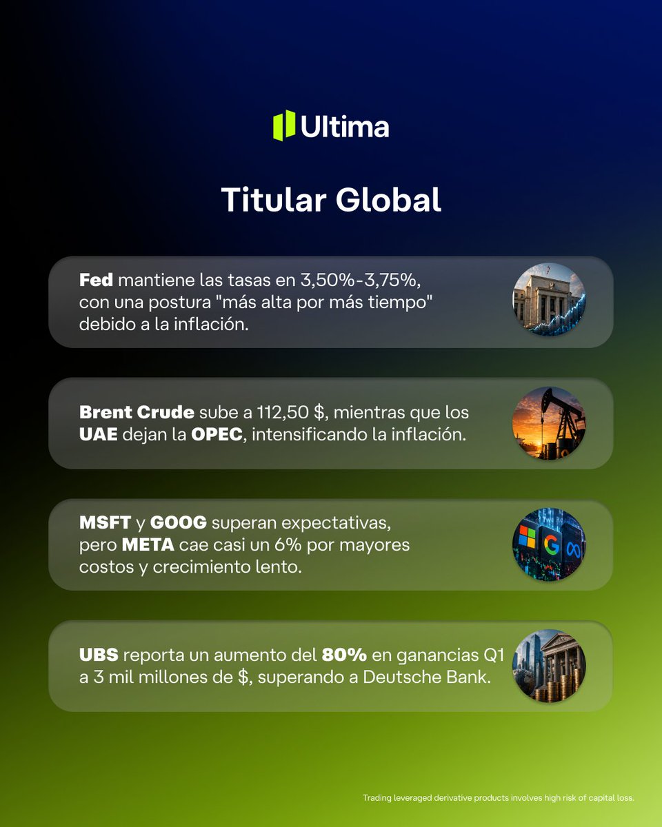 Ultima Markets Español tweet media