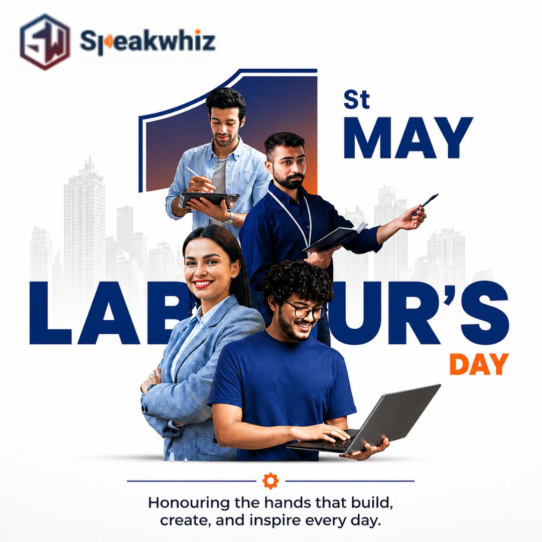 speakwhiz's tweet image. Happy Labour Day

This Labour Day, we celebrate the people who learn, grow, create, and inspire every day. From skills to success, every step matters—and every effort counts.
Wishing everyone a Happy Labour’s Day!

#LaboursDay #HappyLaboursDay #Speakwhiz #WorkAndGrow