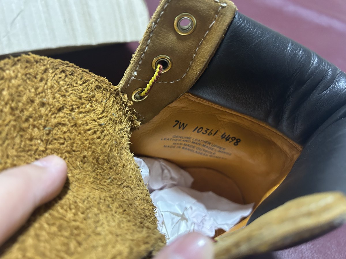 Fang24z_'s tweet image. รองเท้า ทิมเบอร์แลนด์ มือ2 

ราคา 1,900

#timberland #ทิมเบอร์แลนด์ #รองเท้าบู๊ท #ทิมเบอร์แลนด์ของแท้มือสอง #timberlandboots