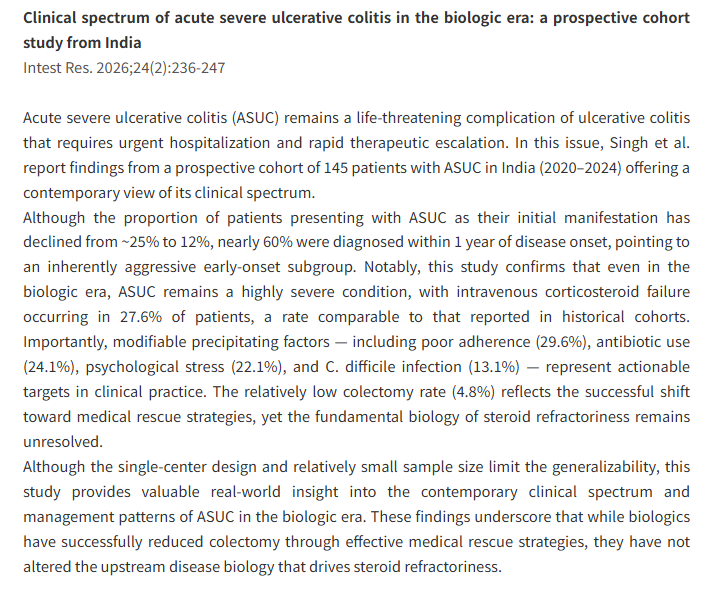 Intestinal Research tweet media