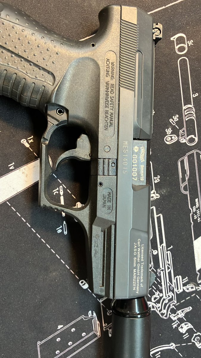 本日の中古品 マルゼン ワルサーP99FS スペシャルフォース
