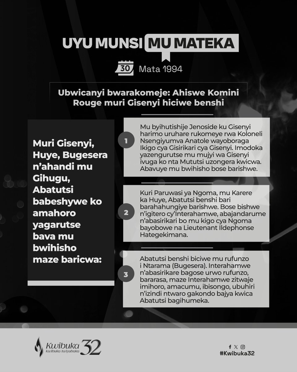 Kwibuka Rwanda tweet media