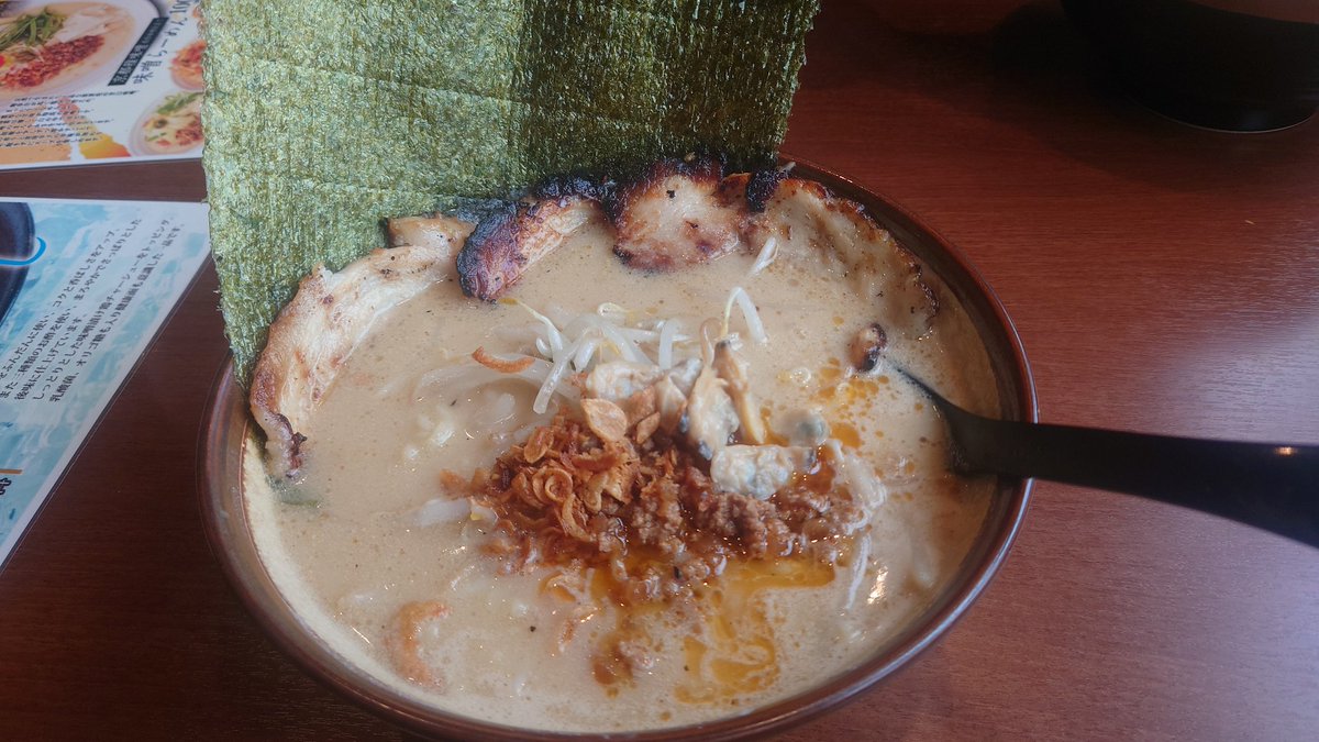 HIT3A's tweet photo. 久しぶりの味噌ラーメン( ´∀｀) https://t.co/2s4qgKg0kk