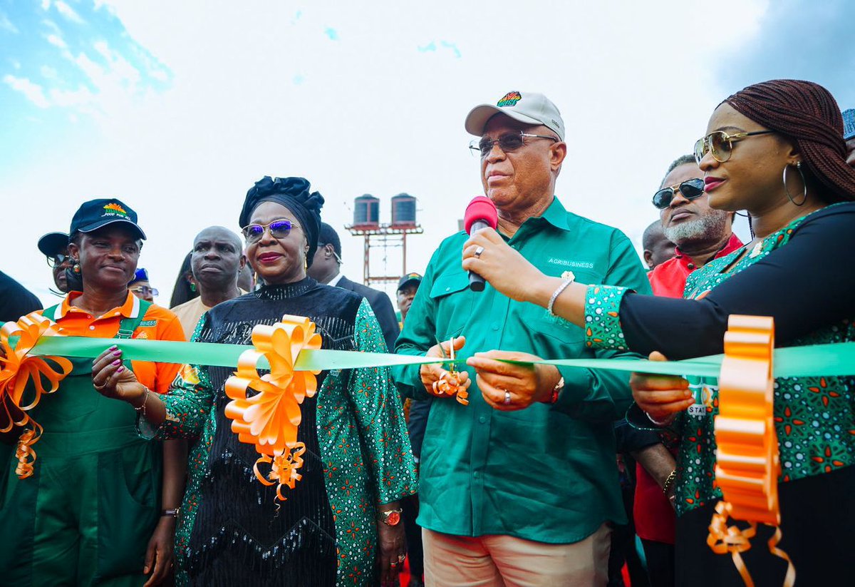 HonReuben's tweet photo. From subsistence to mechanisation is not just a farming upgrade. It is a life upgrade. It means better income, better nutrition, better futures for farming families across Akwa Ibom. #ARISEAgenda https://t.co/nt1WnYDT1r