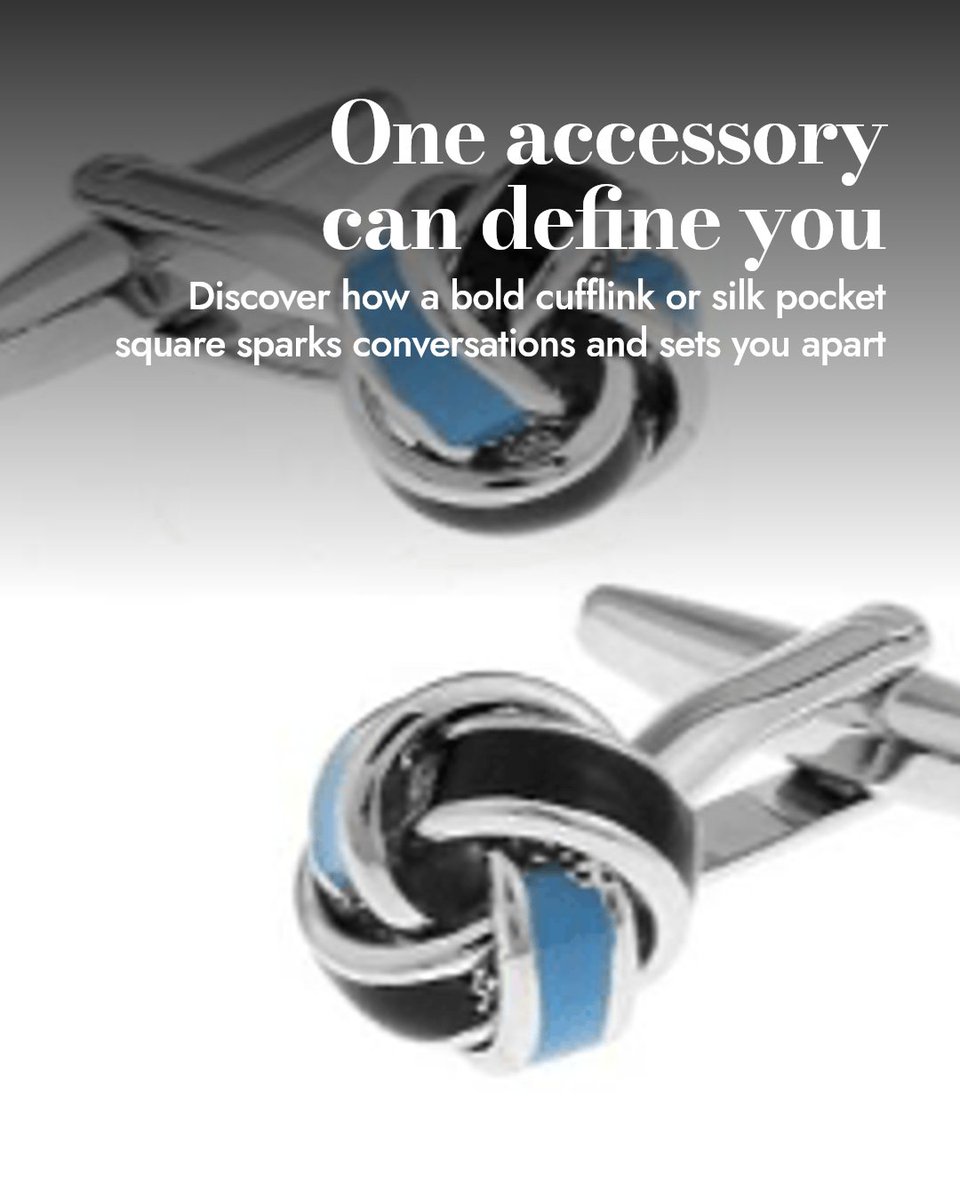 DapperEssential's tweet image. One accessory can do more than finish your outfit. A bold cufflink or silk pocket square becomes your signature, your conversation starter. Why settle for ordinary?

Head to the link for products dapperessentials.com #mensfashion #dapper #mensaccessories