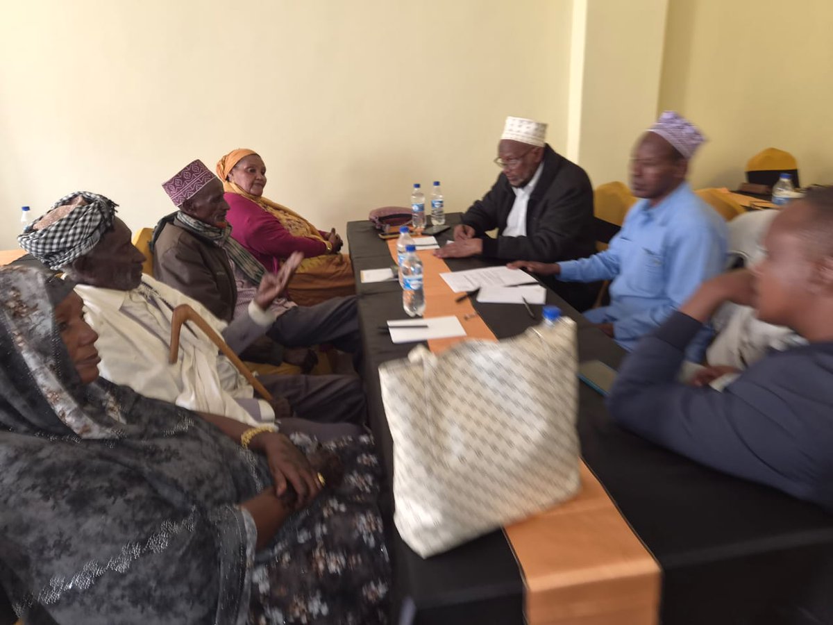 IGAD_CPALD's tweet photo. 📍Moyale, Kenya | 🗓️ 29 April 2026

Building on earlier community engagements which focused on co-learning, dialogue and co-production of risk knowledge, @IGAD_CPALD under the @PASSAGEProject_ has convened a community engagement, in Moyale cluster, to deepen the evidence base supporting locally led anticipatory action.     

📸: Key informant consultations with stakeholders from Moyale cluster, to better understand various indicators used by the communities to monitor & predict climate patterns and lead times (time lapse between when the indicator is observed and the climatic event occurs).

#CLimateAdaptationREsilience 

**funded by @IDRC_CRDI /@FCDOResearch