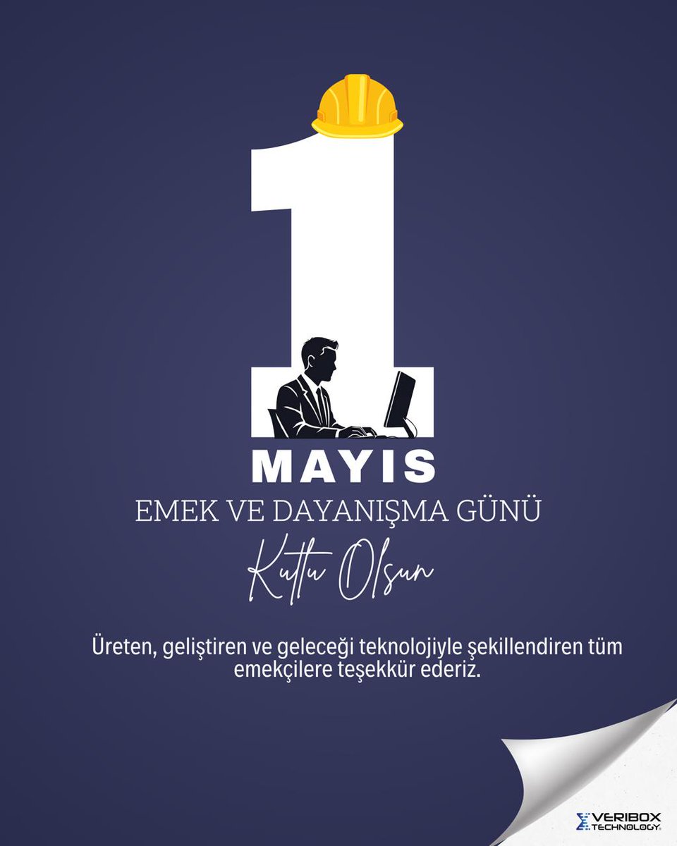 VeriboxTR's tweet photo. Üreten, geliştiren ve emeğiyle değer yaratan herkesin 1 Mayıs Emek ve Dayanışma Günü kutlu olsun.
 #Veribox #İşçiBayramı https://t.co/yvVzfNqgUm