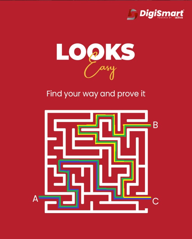 gurgaon_rangers's tweet image. 😄
A to B, A to C , B to C 
we can reach to any point from one point to another.
#TooSmartForSummer #GameOn #ChallengeTime