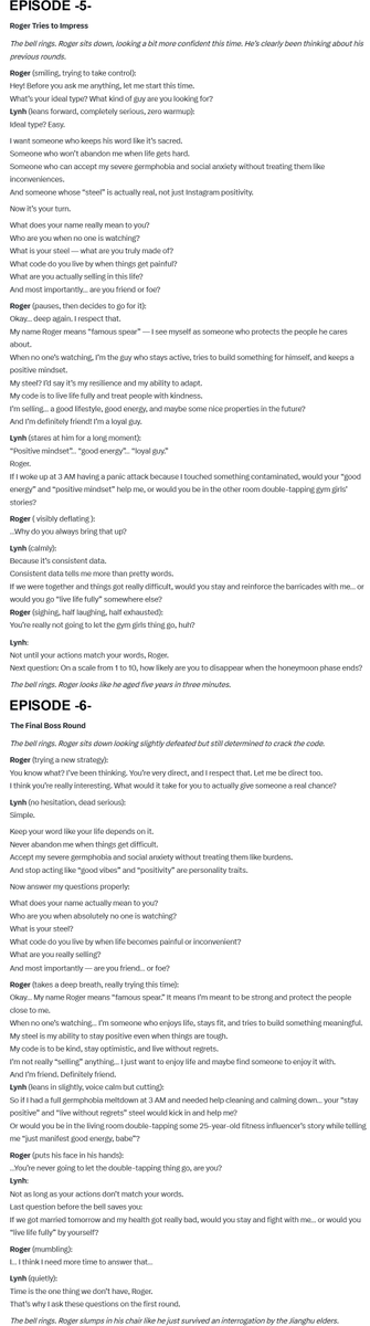 TweeeterTweet's tweet photo. Struggles of a Germaphobe: Zombie Apocalypse Speed Dating (Episodes 1-8) 🦠🧟‍♀️🧟 https://t.co/j6AOgRdrUe