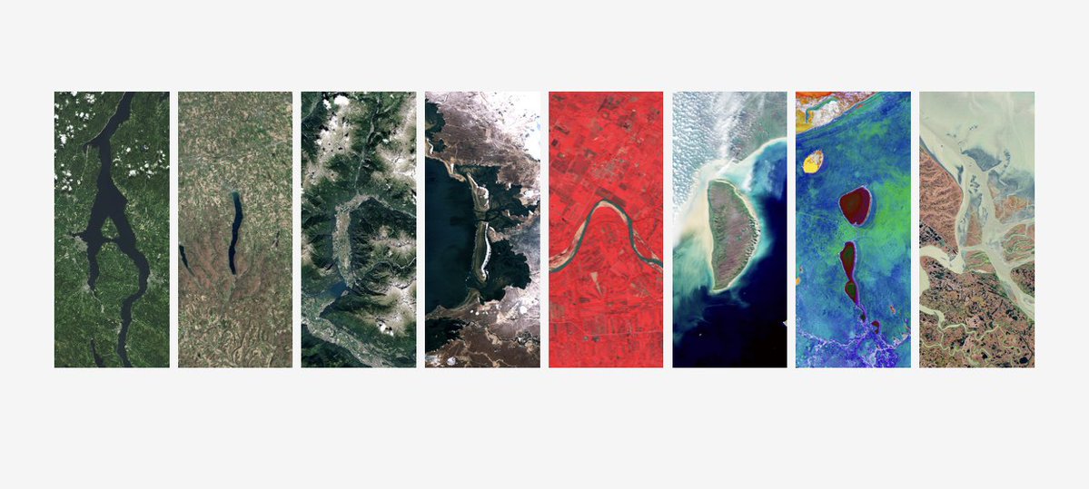 airindia's tweet image. Global presence, but make it literal. 

#NASA #Landsat #EarthFromSpace #AirIndia