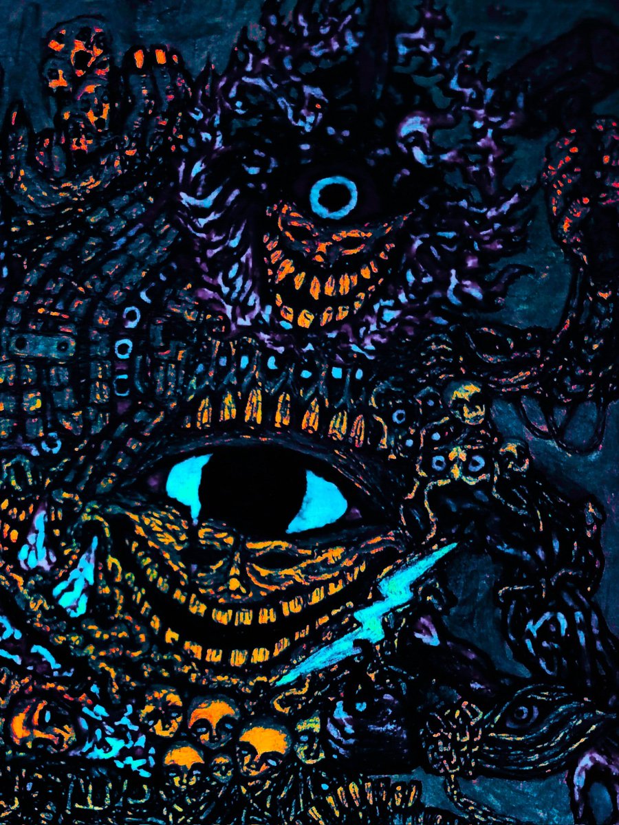 Ricky_boy_18's tweet photo. < The first Cyclopes, in Tartarus >
.
#horrorart  #モンスター #creepyart #illustraion #fantasyart #クリーチャー #bodyhorror #drawing #イラスト #darkart #monsterart https://t.co/IiBh9k1Kde