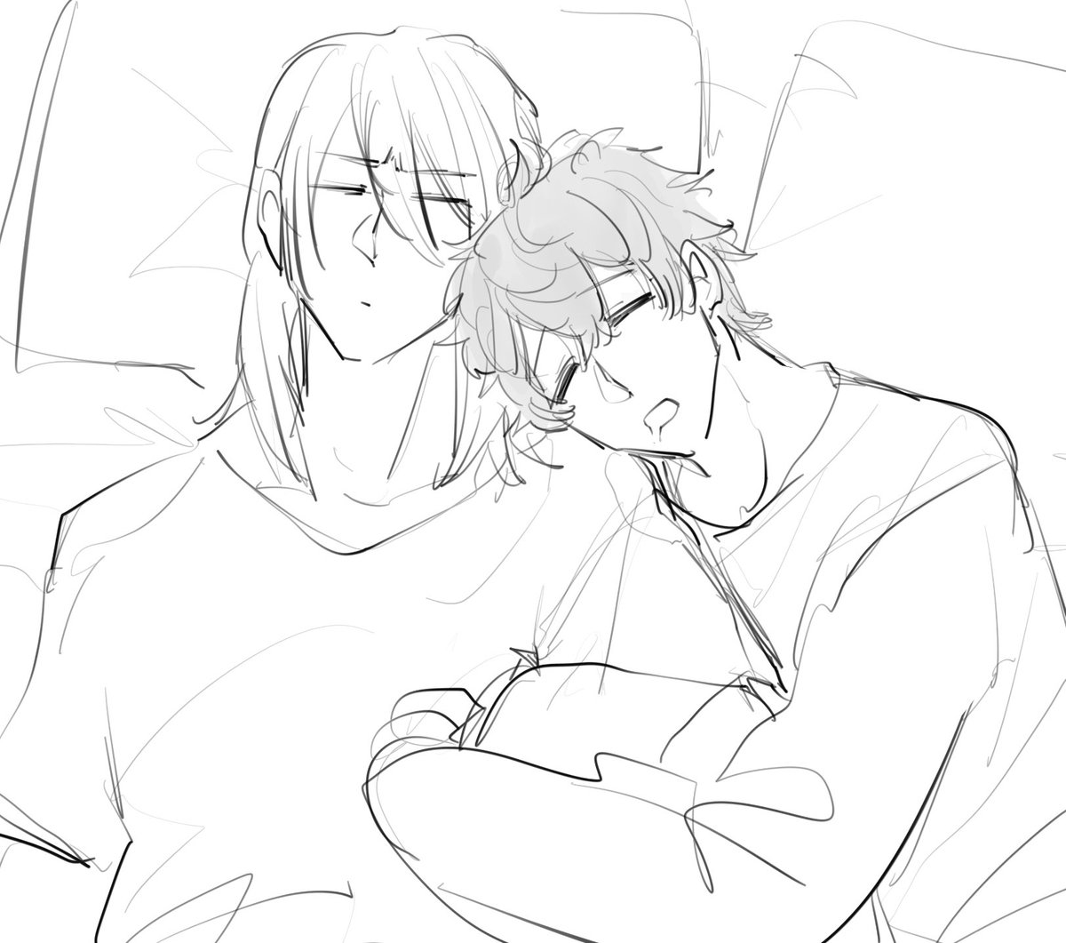 寝相悪いふたみくん