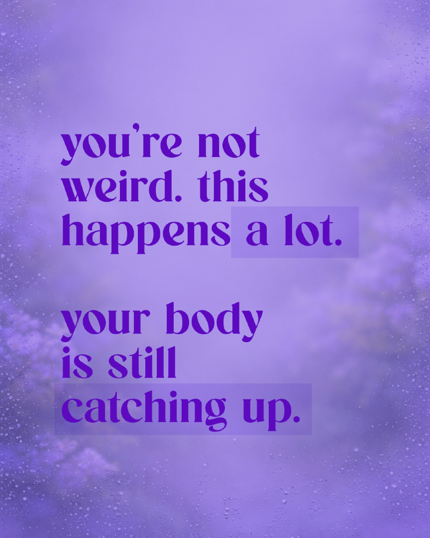MGradients's tweet image. You aren’t "broken", you’re just stuck in alert mode. 💜 Your body can learn a new rhythm with the right cues. Let our "Easy Sleep" Spotify playlist help you transition into a softer state tonight.

#Restoration #SlowLiving #MentalHealth #Spotify #SleepTips