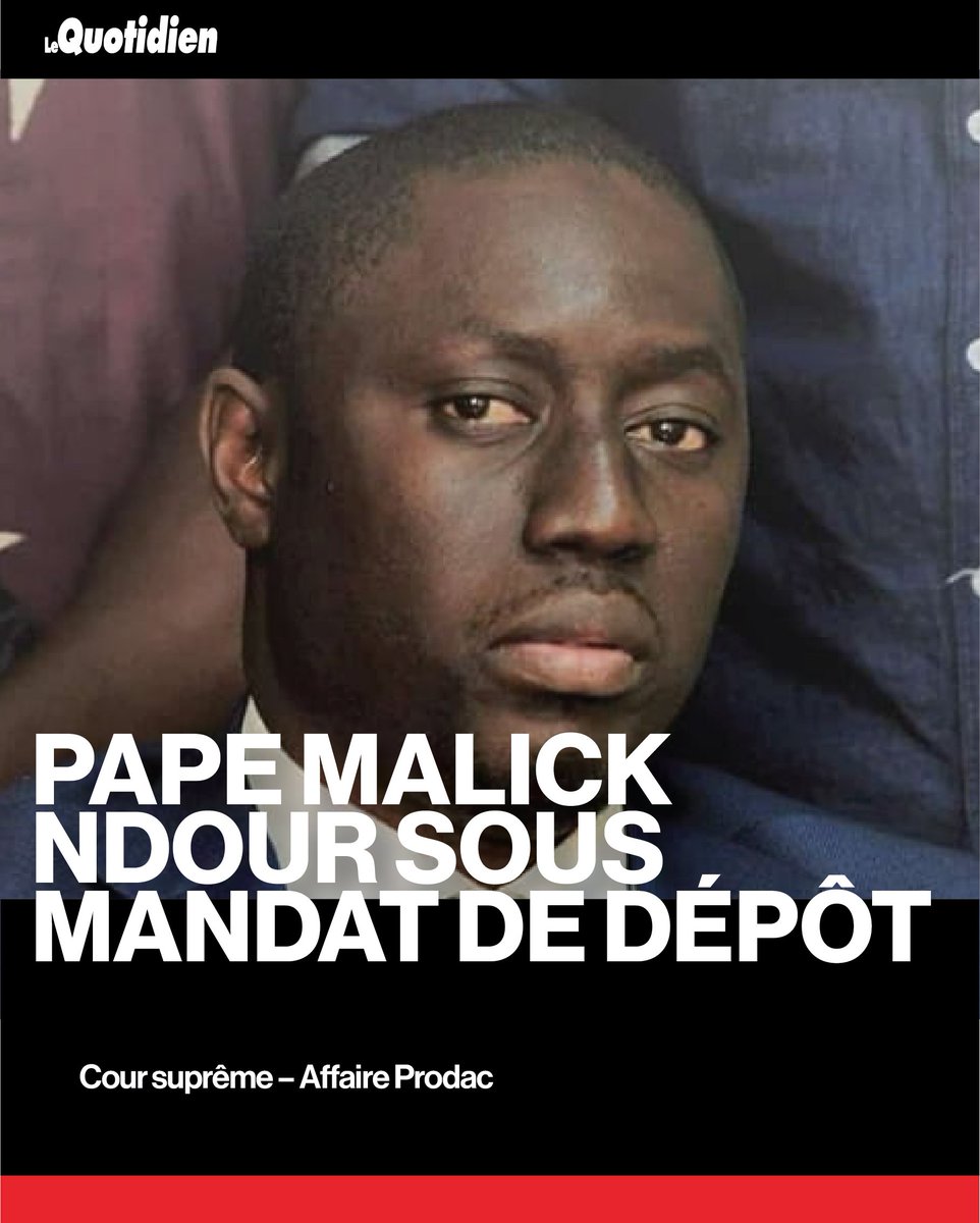 Le Quotidien SN tweet media