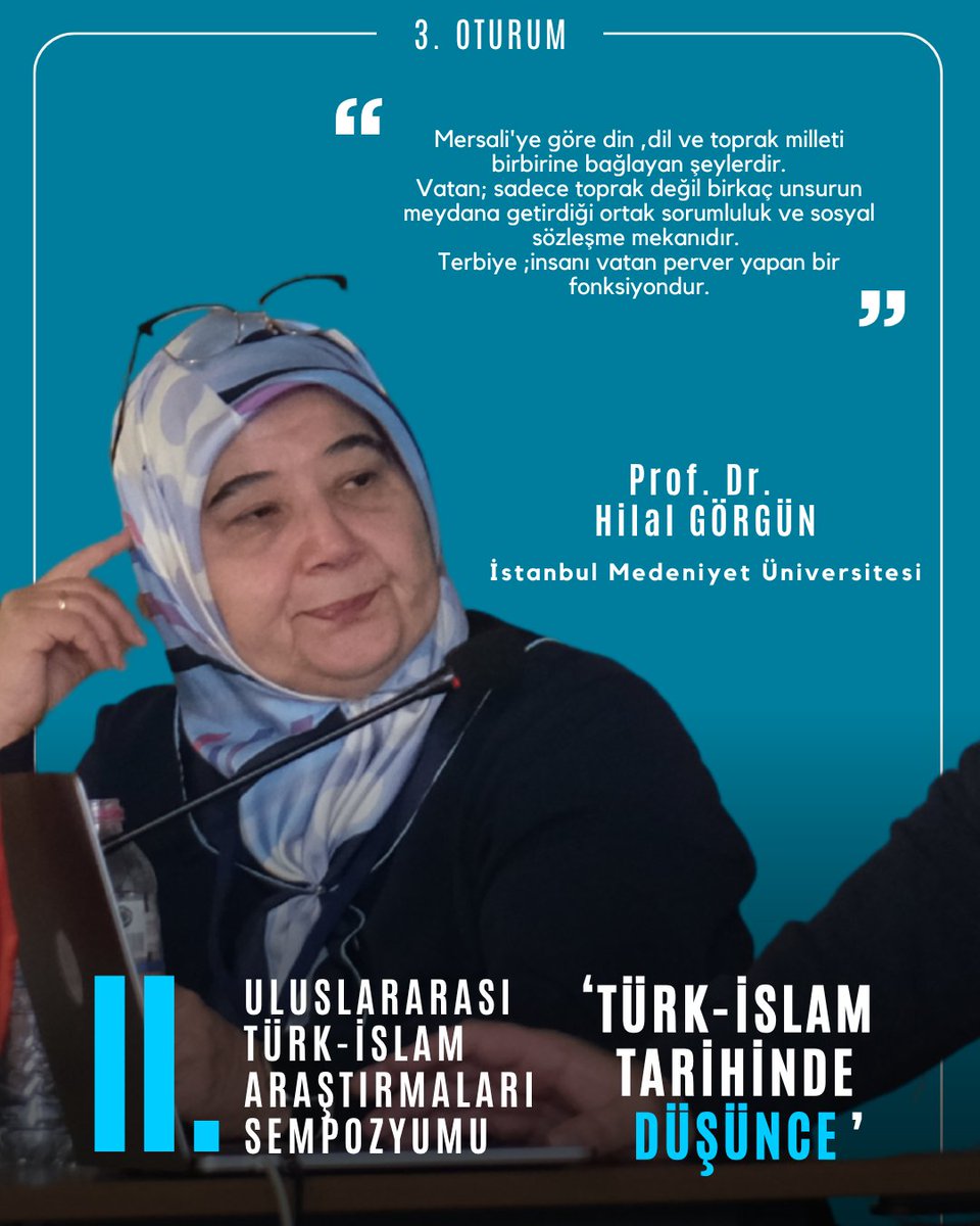 ilsam_tr's tweet photo. 3. oturumumuzu, kıymetli hocalarımızın değerli sunumlarıyla tamamladık.
Alanlarına sundukları katkılar ve paylaştıkları ilmî perspektifler için kendilerine teşekkür ederiz. #ilsamsempozyum2026 https://t.co/hIDBFrYSCl