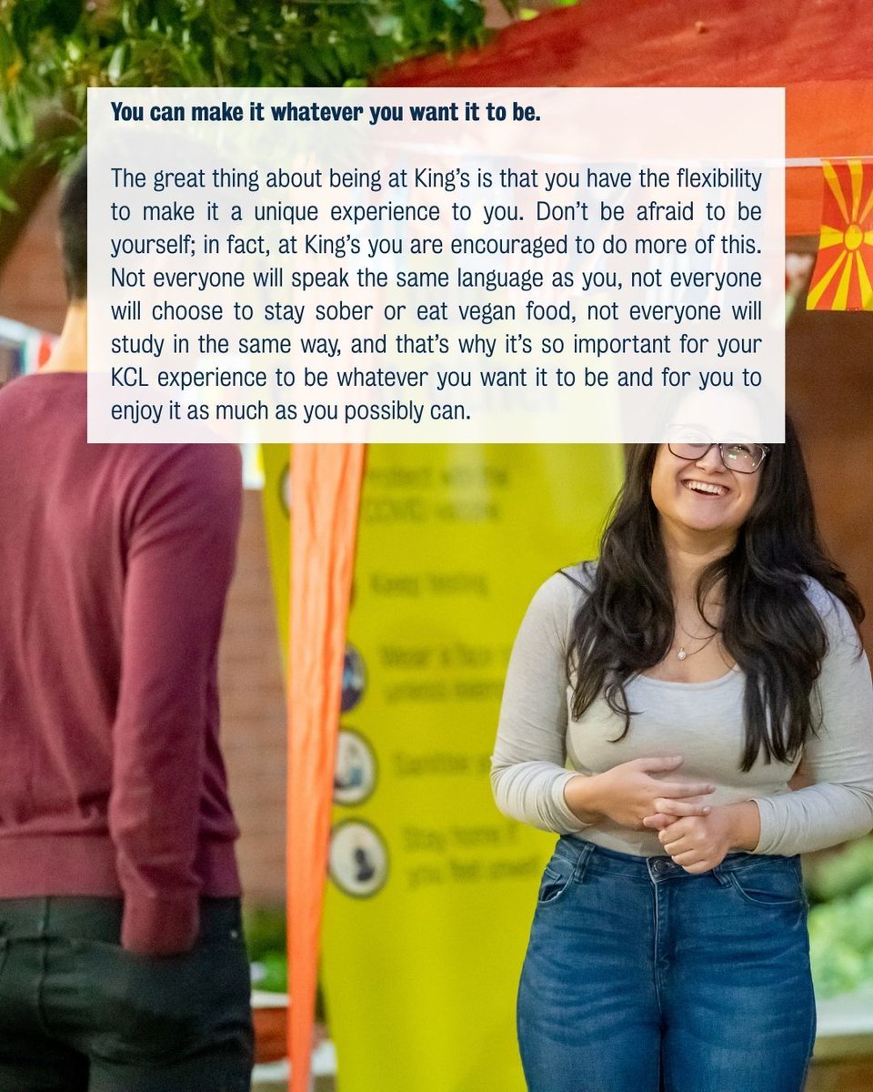 KingsResidences's tweet image. 💭 “If you’re nervous about making such a big move to study at KCL, remember that you’re not the only one feeling like this. In fact, most people feel exactly the same! 

#kcl #studentaccommodation #student #studentlife #futurekings #studygram #kingscollegelondon