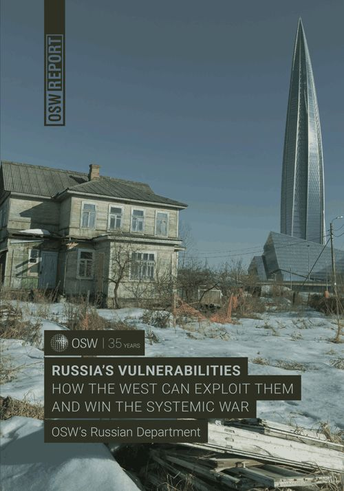 KamilCaus's tweet photo. The Russian Department at  @OSW_eng  analyzed approximately 30 vulnerabilities in Russia's internal situation: political, social, and economic. We share the results of our analyses and recommendations on how to exploit them to weaken 📉🇷🇺Russia.

You will find the link to the raport in first comment bellow. 

Highly recommendable!