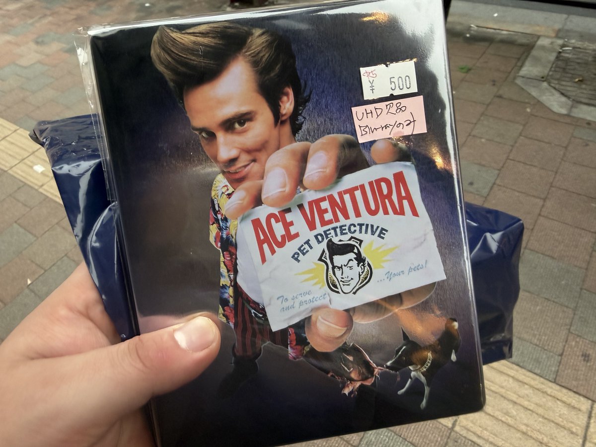 ビデマさんにてめちゃ安くスチールブック買えました！！

自分にとっての聖地、最高でした。

<a href="/video_market/">ビデオマーケット</a>