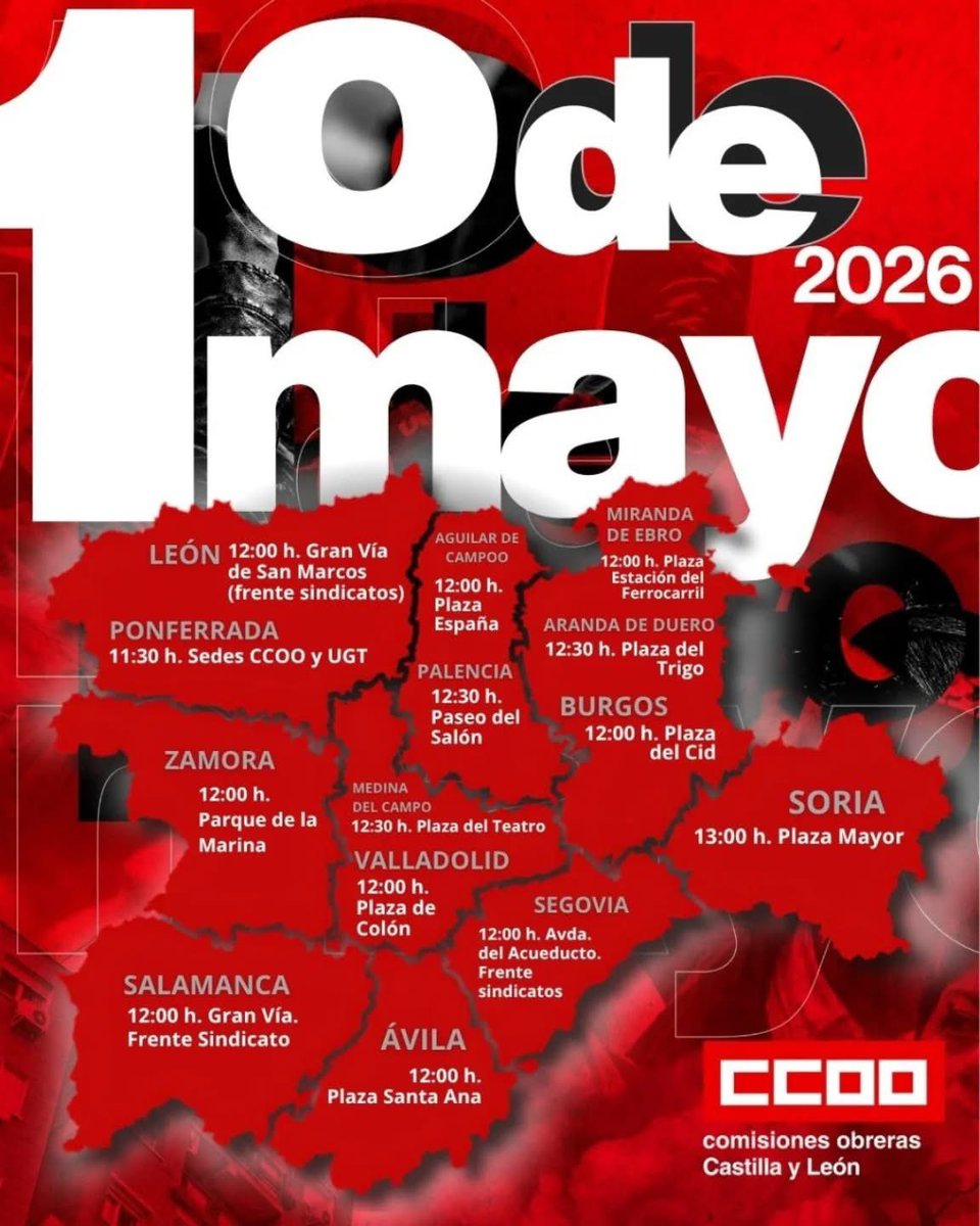 CCOO Servicios CyL #ElPoderDeCambiarLasCosas tweet media