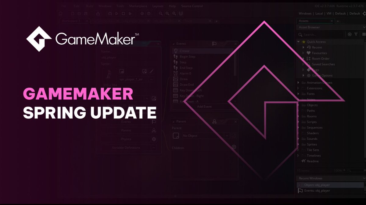 GameMaker tweet media