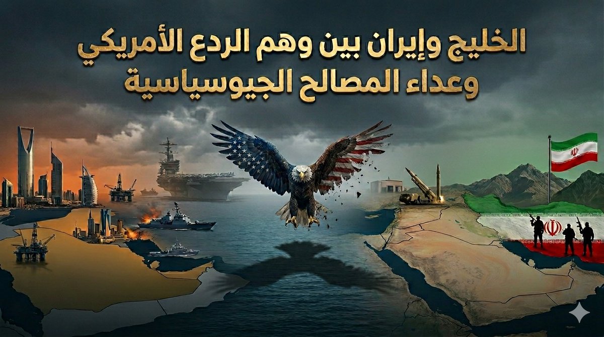 AFeddah's tweet photo. علي فضّـــة
منذ عقود، يرزح الخليج العربي تحت ثقل معادلة أمنية هشّة، قوامها الاعتماد على المظلة الأمنية الأمريكية في مواجهة التمدد الإيراني. غير أن المشهد الراهن يكشف بجلاء أن هذه المعادلة لم تعد صالحة كما كانت، وأن الردع الأمريكي بات أقرب إلى الوهم منه إلى الحقيقة الاستراتيجية، فيما تتشابك المصالح والتناقضات في رقعة جيوسياسية بالغة الحساسية. 
المقالة كاملة على هذا الرابط 🔽 
https://t.co/IeJ8QxRC4d