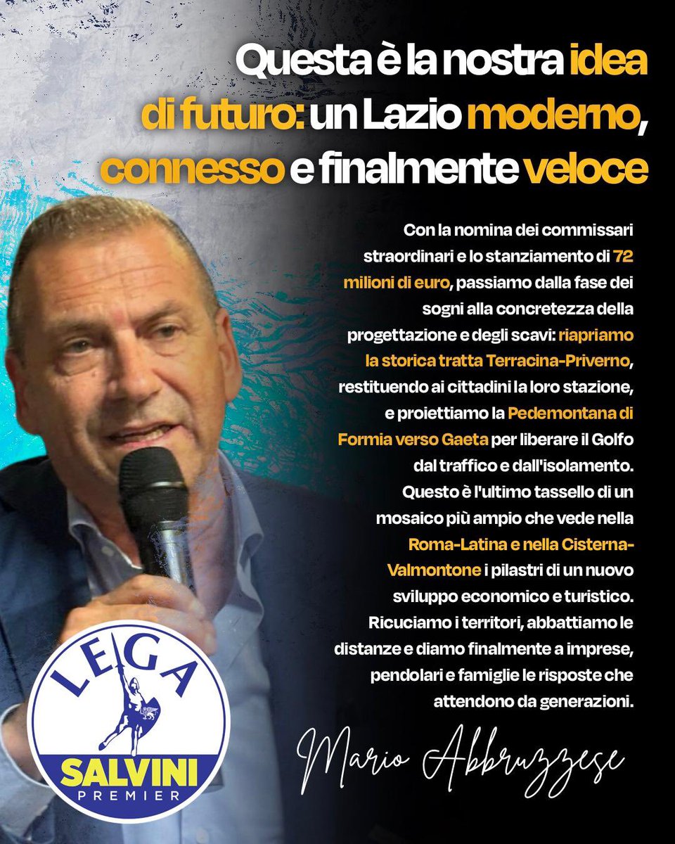 Un Lazio che cresce: Moderno, connesso e finalmente veloce!