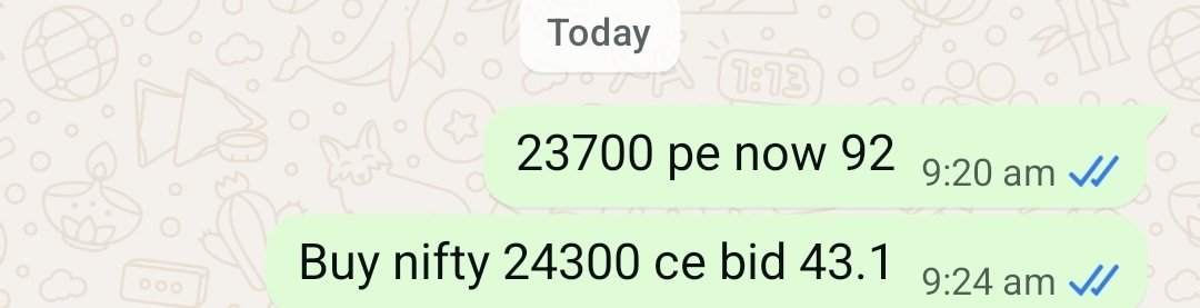 niftysure's tweet photo. #Nifty 24300. Ce buy given at bid 43 low 40.7 now 68 https://t.co/93EeDzmeTu