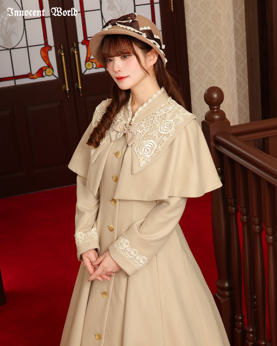 イノセントワールド つる薔薇レースケープショートコート コート - closet child オンラインショップ