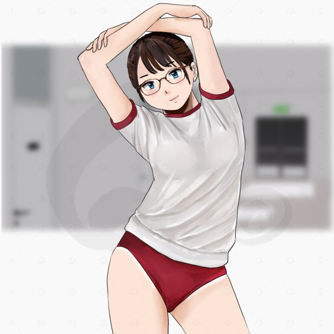 今月描いた体操服 