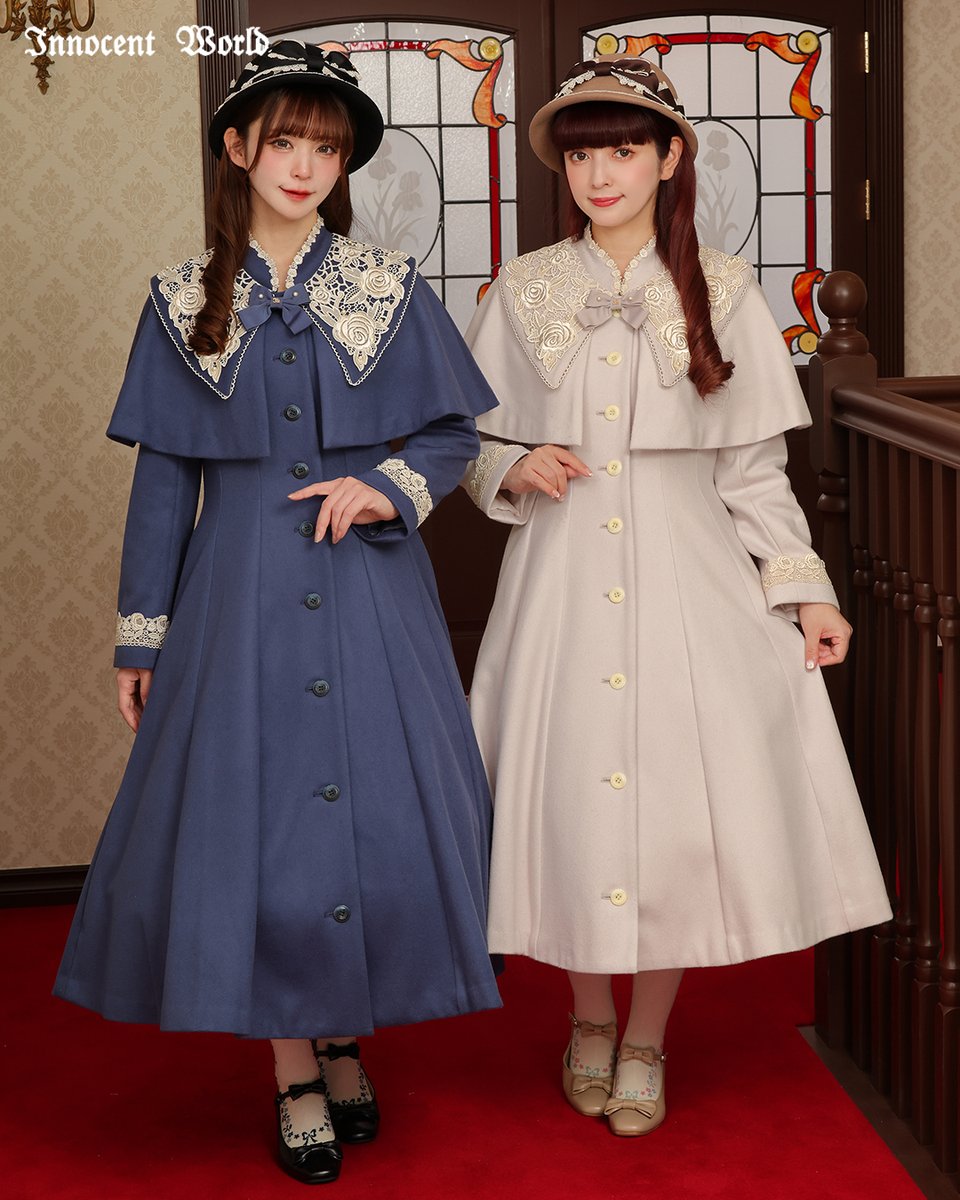 Innocent World「バラレースミルフィーユボレロ」オフ白 ⚜️2026SS Mini Collection⚜️ 白薔薇コート(受注生産) ご予約は