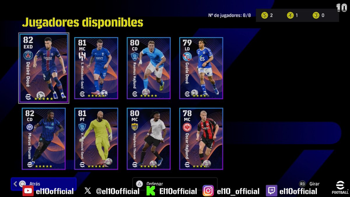 el10official's tweet image. 🚨NEW BOX CONTRATOS DESIGNADOS ELITE LINEAGE🚨

#Bale #Marcelo #Aubameyang #eFootball