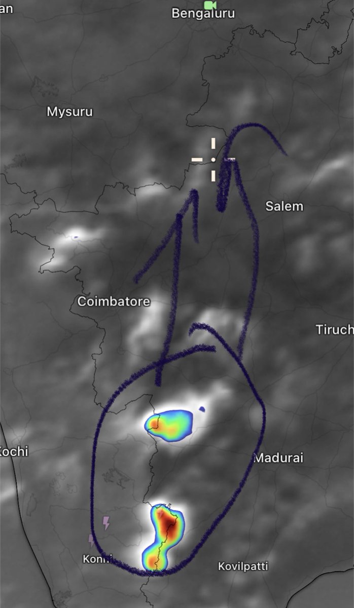 weathermansumit's tweet image. Small patches of intense clouds have started to form over parts of #Kerala which are expected to expand towards #Bengaluru in coming hours 
#BangaloreRains #BengaluruRains #Bangalore