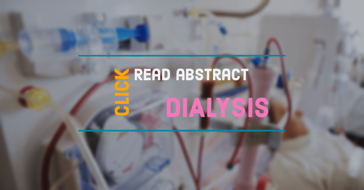ivteam's tweet photo. Initiating hemodialysis with a central venous catheter
"We evaluated whether there has been an increase in the placement of an AVF or AVG in the first six months after dialysis initation to offset the increase in patients starting dialysis with a CVC" A...
https://t.co/nzAmGMpxeG https://t.co/pCOmAZuN8K