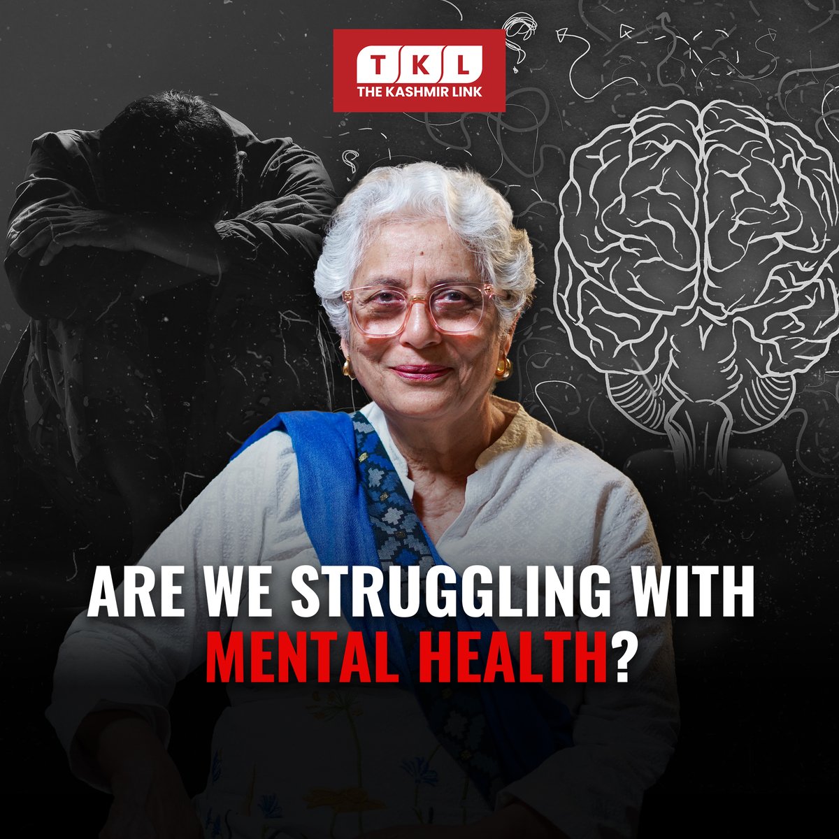 thekashmirlink's tweet image. “Are we silently #struggling with #mental health?” 💔

Dr Ambreen Ahmad on #anxiety, #parenting &amp;amp; #youth stress in #Pakistan.

Full interview tomorrow on YT!

#MentalHealth #Pakistan