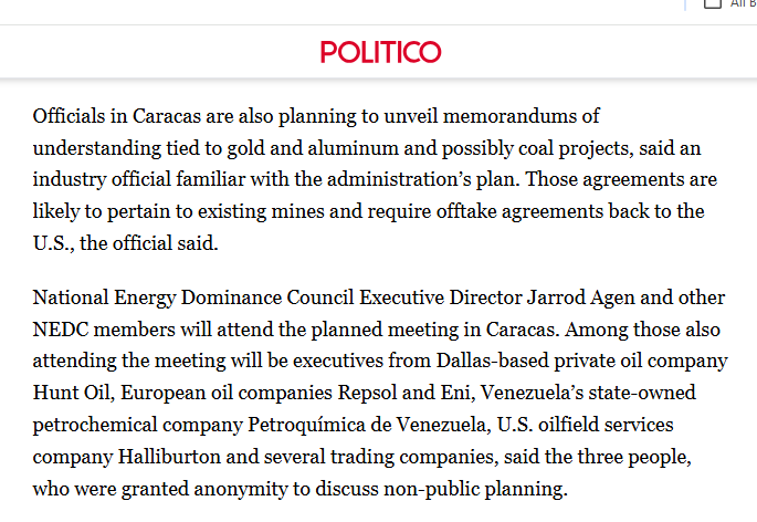 marxistJorge's tweet photo. US officials and oil executives are travelling to Venezuela today. Oil, gold, platinum and coal deals will be announced. The neo-colonial subordination of Venezuela to the US will take yet another step forward. https://t.co/Yl06miK4Tv