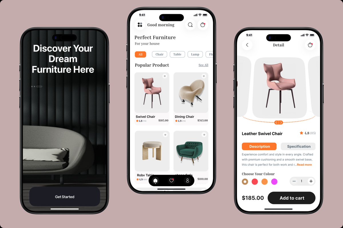 StanWebDev's tweet image. Modern E-commerce App UI Design 

#UIUX #ProductDesign