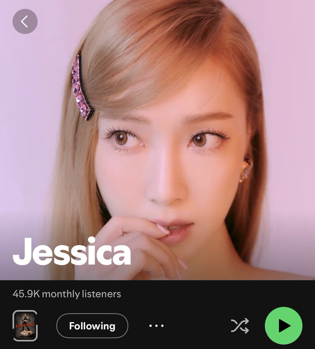 brjungsis's tweet photo. SAIU A NOTÍCIA QUE NINGUÉM ACREDITOU: Jessica Jung FINALMENTE arrumou seu perfil musical no Spotify 🎆 https://t.co/DNXLWMu5dv