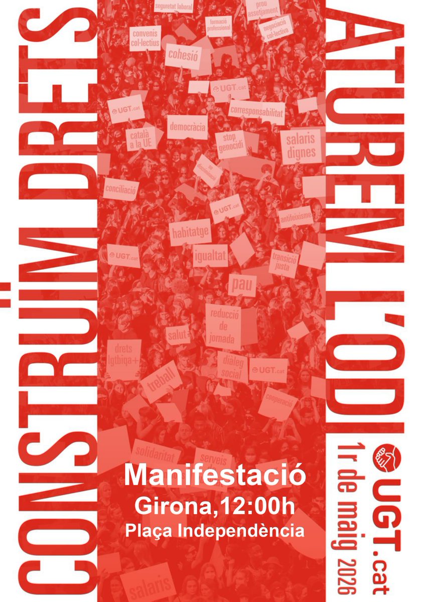 UGT com. gironines tweet media