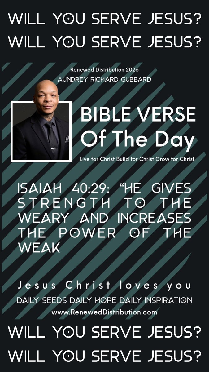 AundreyRHubbard's tweet image. RenewedDistribution.com 

THE INDUSTRY IS ABOUT TO SHIFT 

#bible #god #christian #jesuschrist #faith