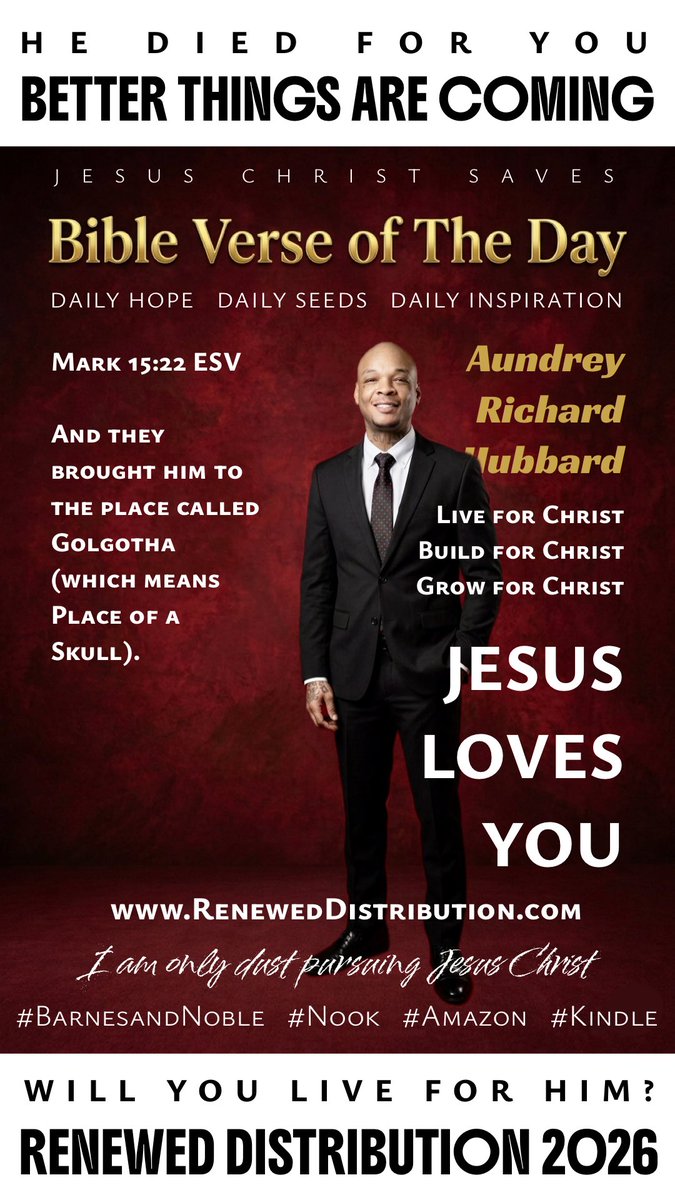 AundreyRHubbard's tweet image. RenewedDistribution.com 

THE INDUSTRY IS ABOUT TO SHIFT 

#bible #god #christian #jesuschrist #faith