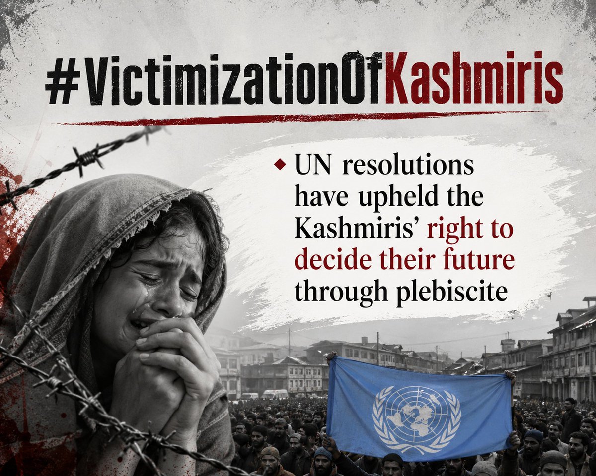 kashmiri_diary's tweet image. #VictimizationOfKashmiris
#Kashmir
#IIOJK
#RightToSelfDetermination
#KashmirPlebiscite
#UNResolutions
#StandWithKashmir
#KashmirIssue
#HumanRights
#JusticeForKashmir
#StopHumanRightsViolations
#VoiceForKashmir
#KashmirFreedom