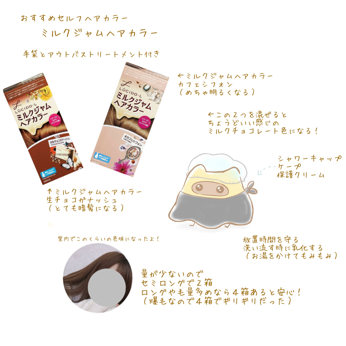 pocopoco_fans's tweet photo. コメントしようとしたら更新されちゃって
誰かわからなくなっちゃったので
セルフヘアカラー探してたふぁんずに届け〜 https://t.co/Yu7EtHc1DA
