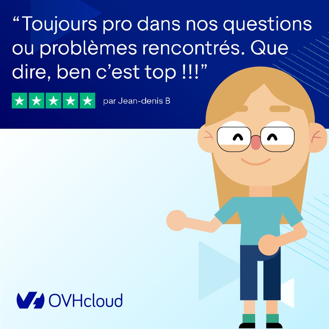 OVHcloud Support FR tweet media