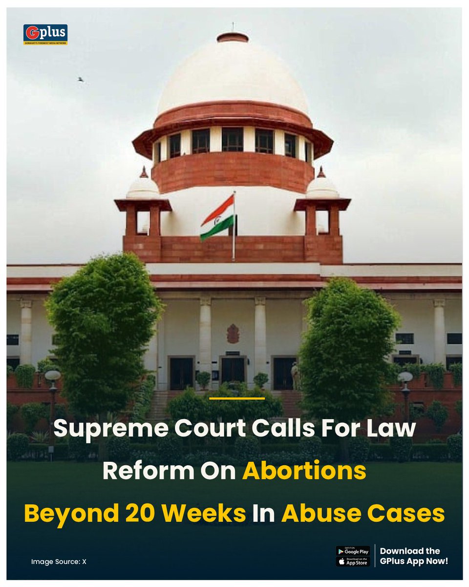guwahatiplus's tweet image. NEWS | The Supreme Court of India on April 30, urged the government to take a relook at existing abortion laws while stating that pregnancies resulting from rape should not be bound by rigid gestational limits.

Read: guwahatiplus.com/india/supreme-…

@mygovindia #SupremeCourtofIndia