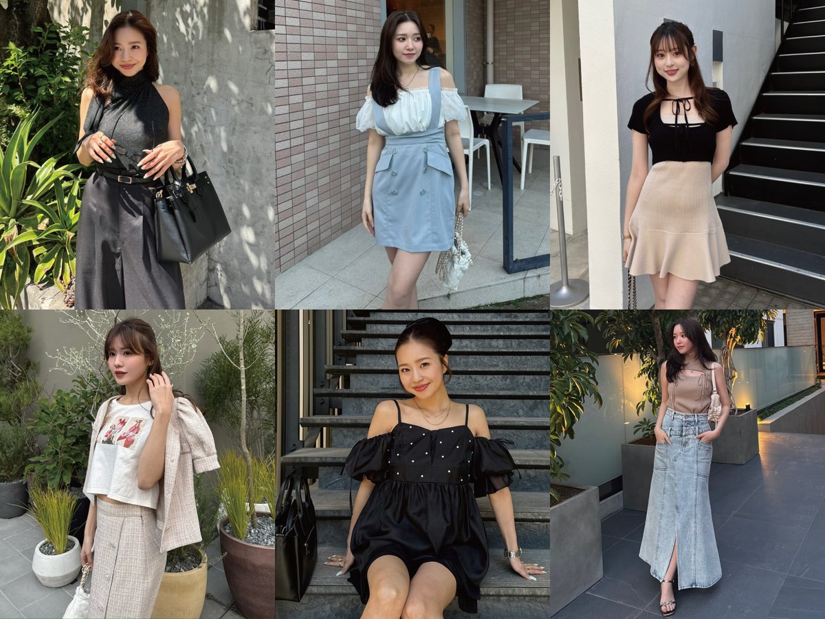 rienda♡カタログ掲載コーデ rienda Official Staffコーディネート🫧みんなはどのコーデが好み？˗ˋˏ