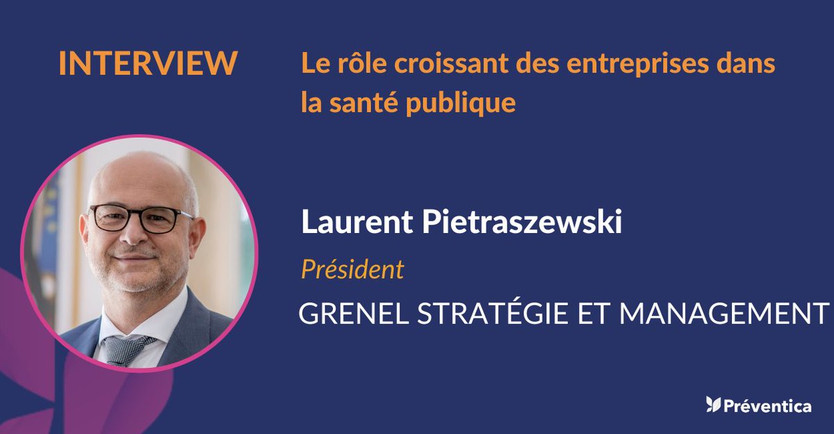 Preventica's tweet photo. 🗣️"Le contrat collectif de santé, ne suffit plus."

Laurent Pietraszewski questionne la place des #entreprises face aux enjeux croissants de #santé et au vieillissement de la population active ➡️https://t.co/k9J4Z03Oe5 https://t.co/cFtjulJskD